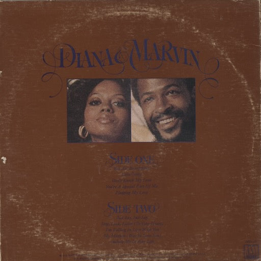 Diana Ross & Marvin Gaye - Diana & Marvin (M-803V1) 1973 US Motown|中古LP