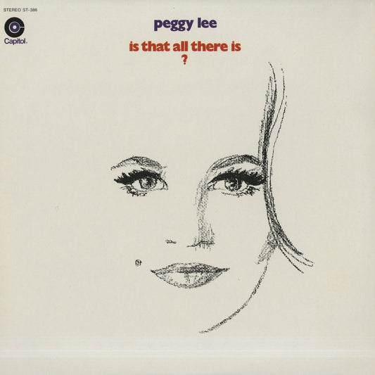 Peggy Lee / ペギー・リー / Is That All There Is? (SM-386)