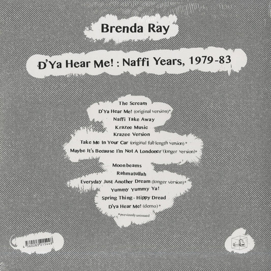 Brenda Ray - D'Ya Hear Me! : Naffi Years, 1979-83 (EM1108LP) 2023 JPN EM Records|新品LP ブレンダ・レイ back