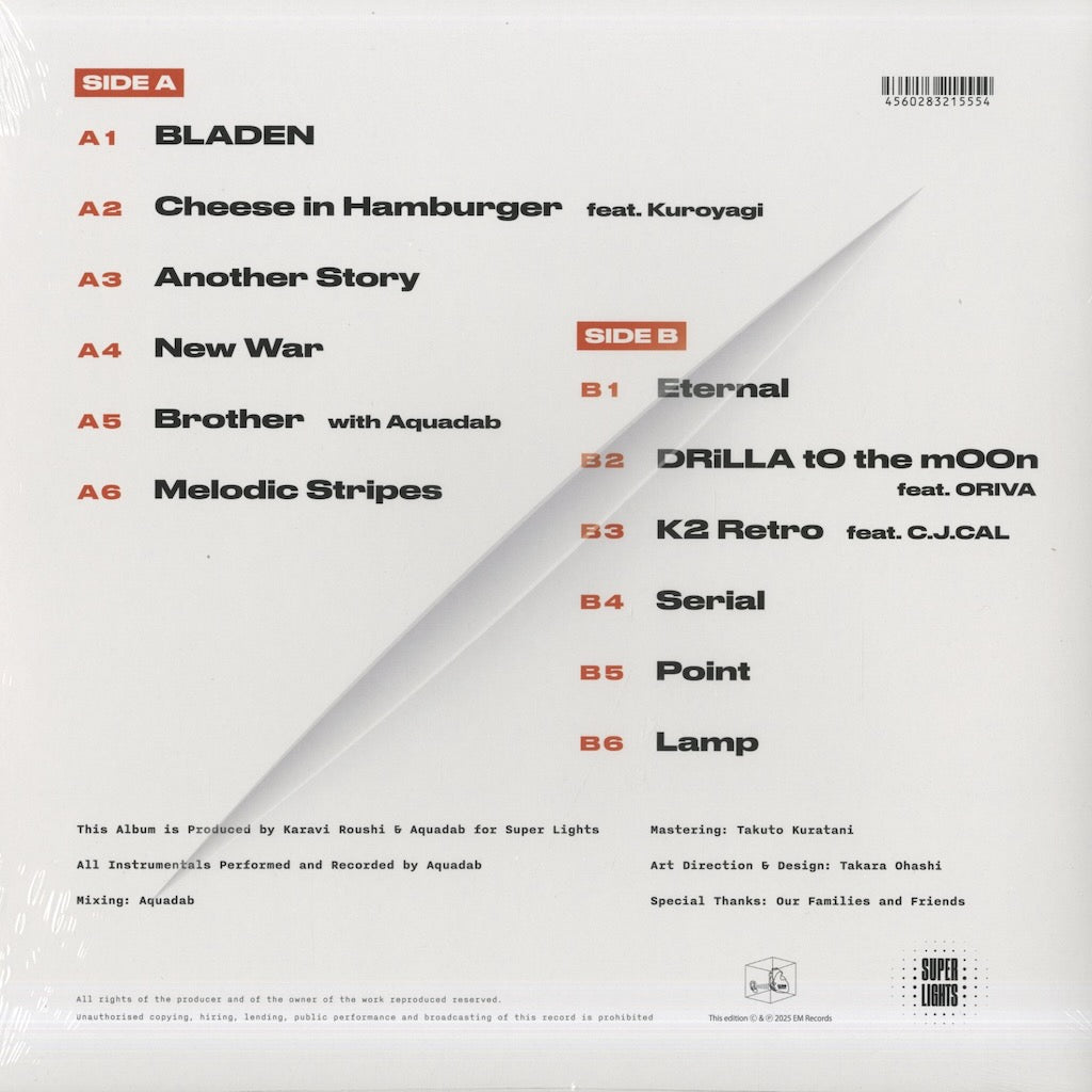 Karavi Roushi & Aquadab / BLADE N (EM1215LP)