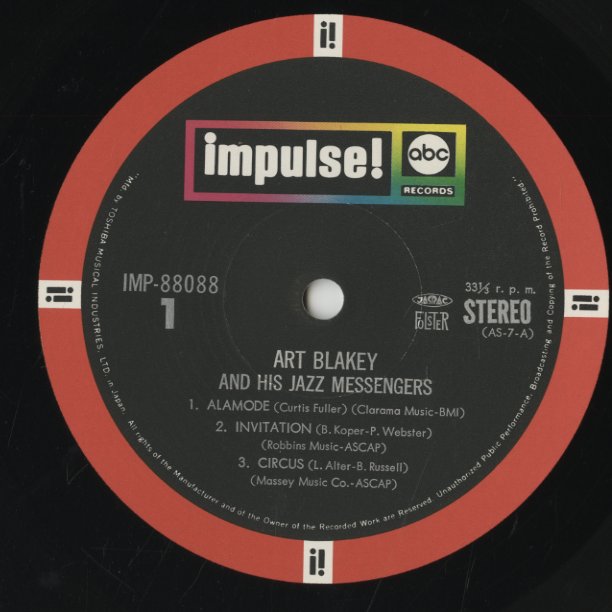 Art Blakey / アート・ブレイキー / Jazz Messengers!!!! (IMP88088)