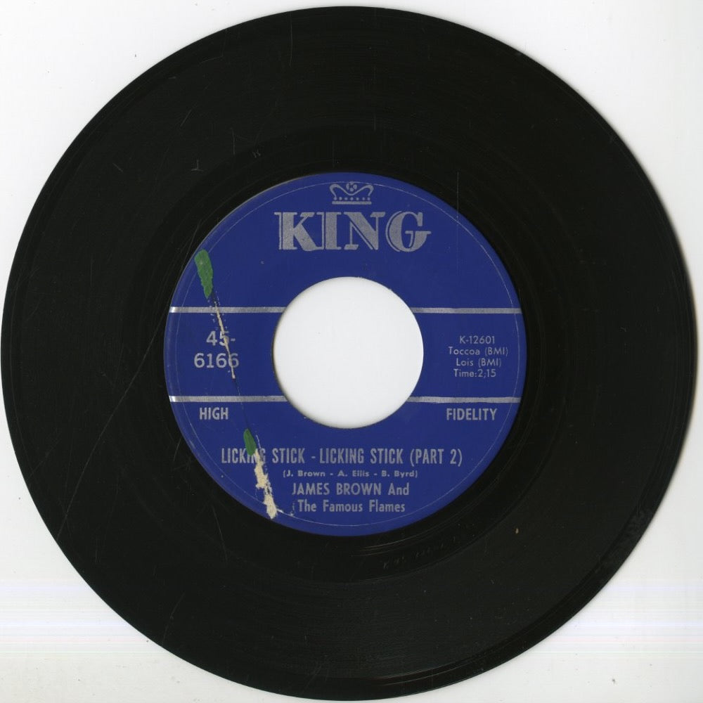 James Brown / ジェイムズ・ブラウン / Licking Stick Licking Stick (part1&2) -7 (45-6166)