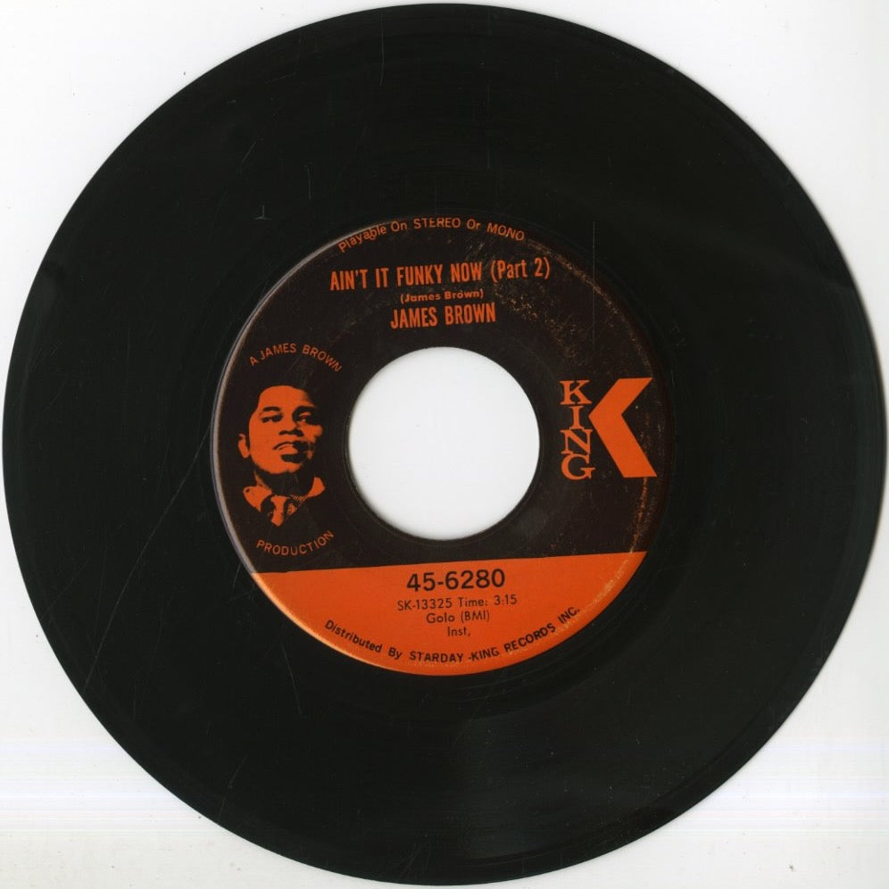 James Brown / ジェイムス・ブラウン / Ain't It Funky Now (part 1&2)-7 (45-6280)