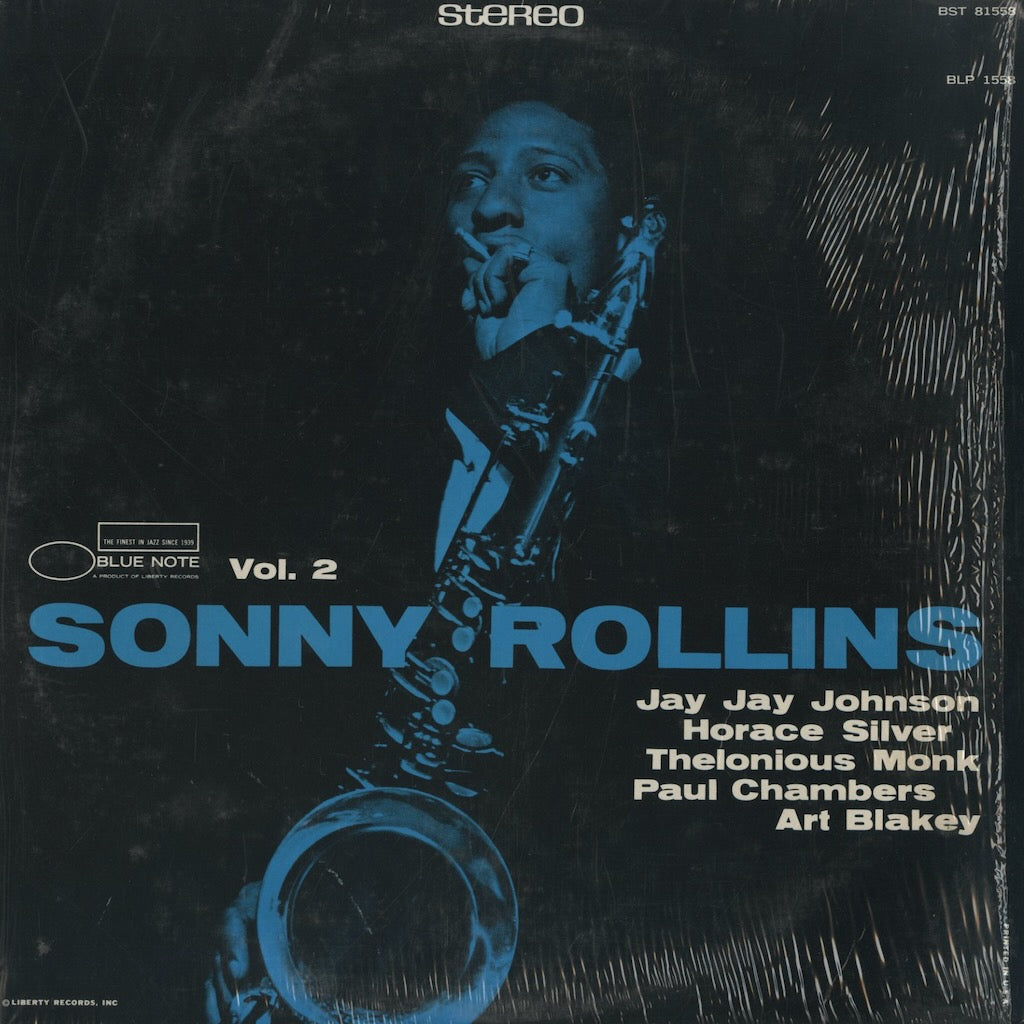 ソニーロリンズSONNY ROLLINS Blue Note1558Vol. 2 Sonny Rollins / ソニー・ロリンズ / Volume 2 (BST81558) – VOXMUSIC