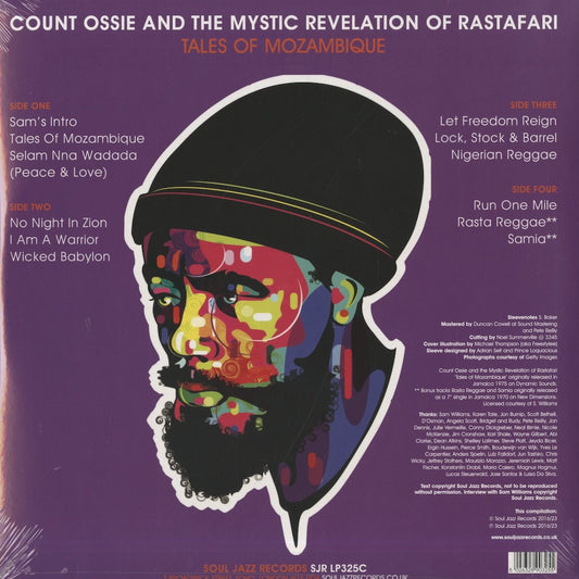 Count Ossie & The Mystic Revelation Of Rastafari / Tales Of Mozambique -2LP Purple Vinyl (SJR LP325C)