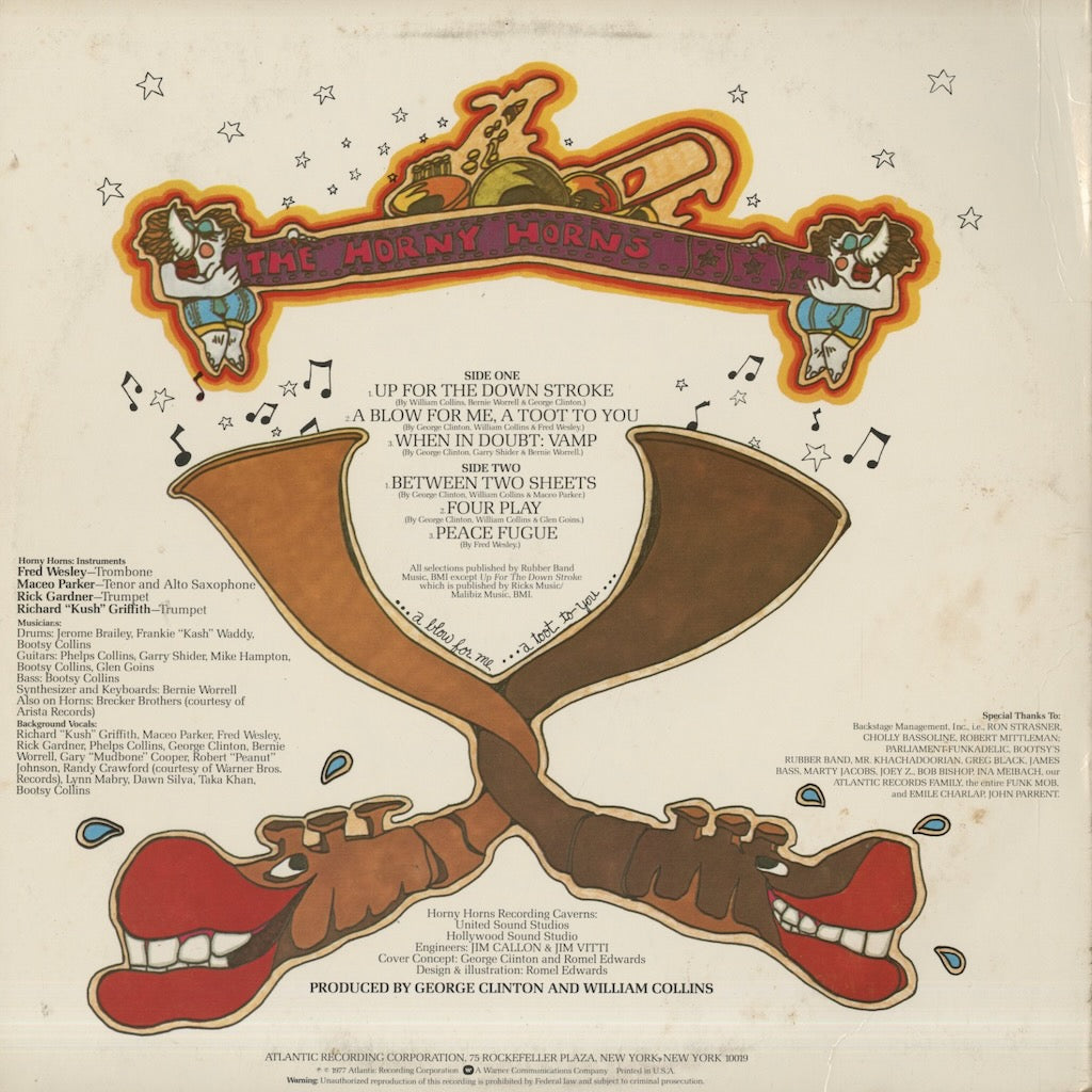 Fred Wesley And The Horny Horns / フレッド・ウェズリー&ホーニー・ホーンズ / A Blow For Me A Toot To You (SD 18214)