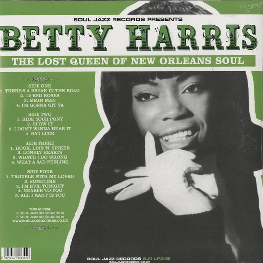 Betty Harris / ベティ・ハリス / The Lost Queen Of New Orleans Funk -2LP (SJRLP345)