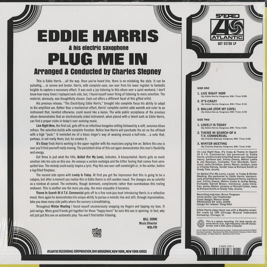 Eddie Harris / エディ・ハリス / Plug Me In (GET52730)