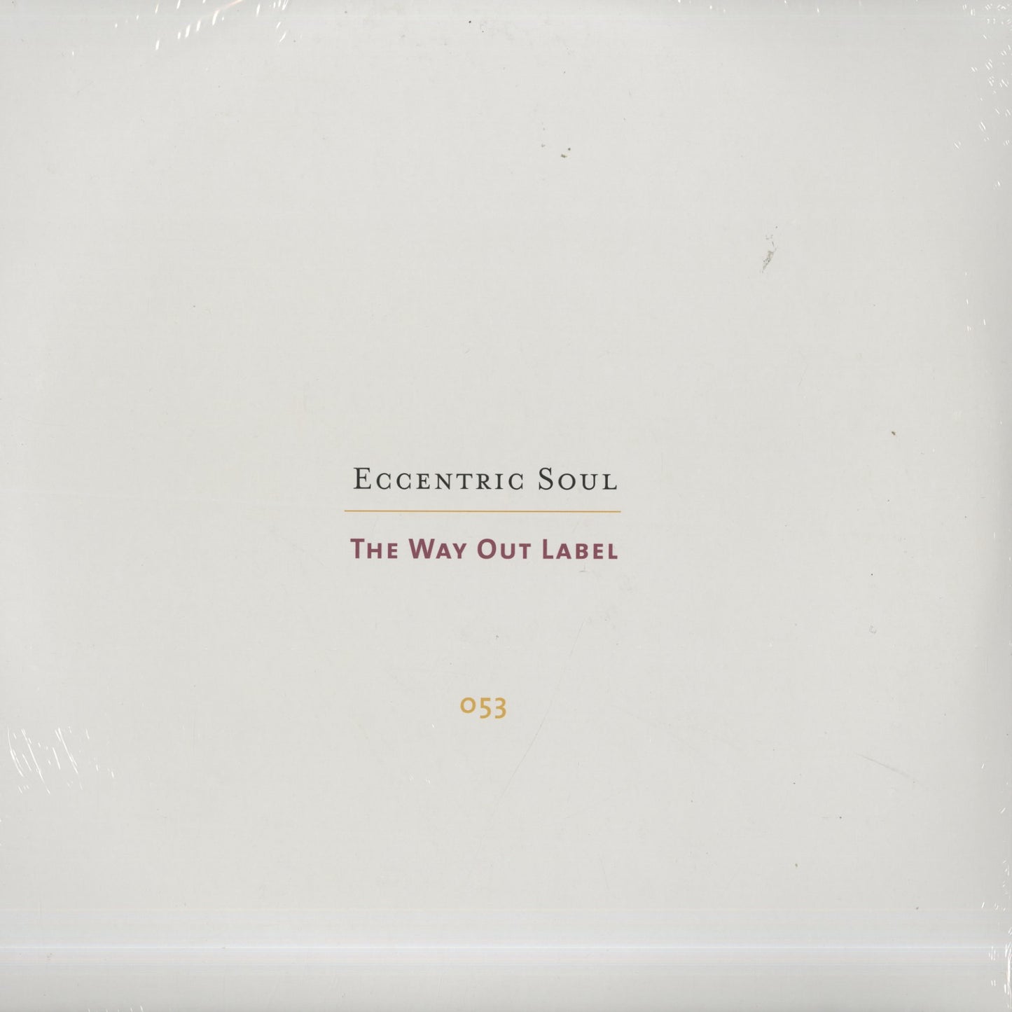 V.A./ Eccentric Soul : The Way Out Label -3LP (NUM053)