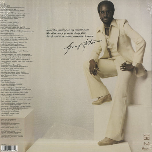 Leroy Hutson / リロイ・ハトソン / Closer To The Source (AJXLP425)