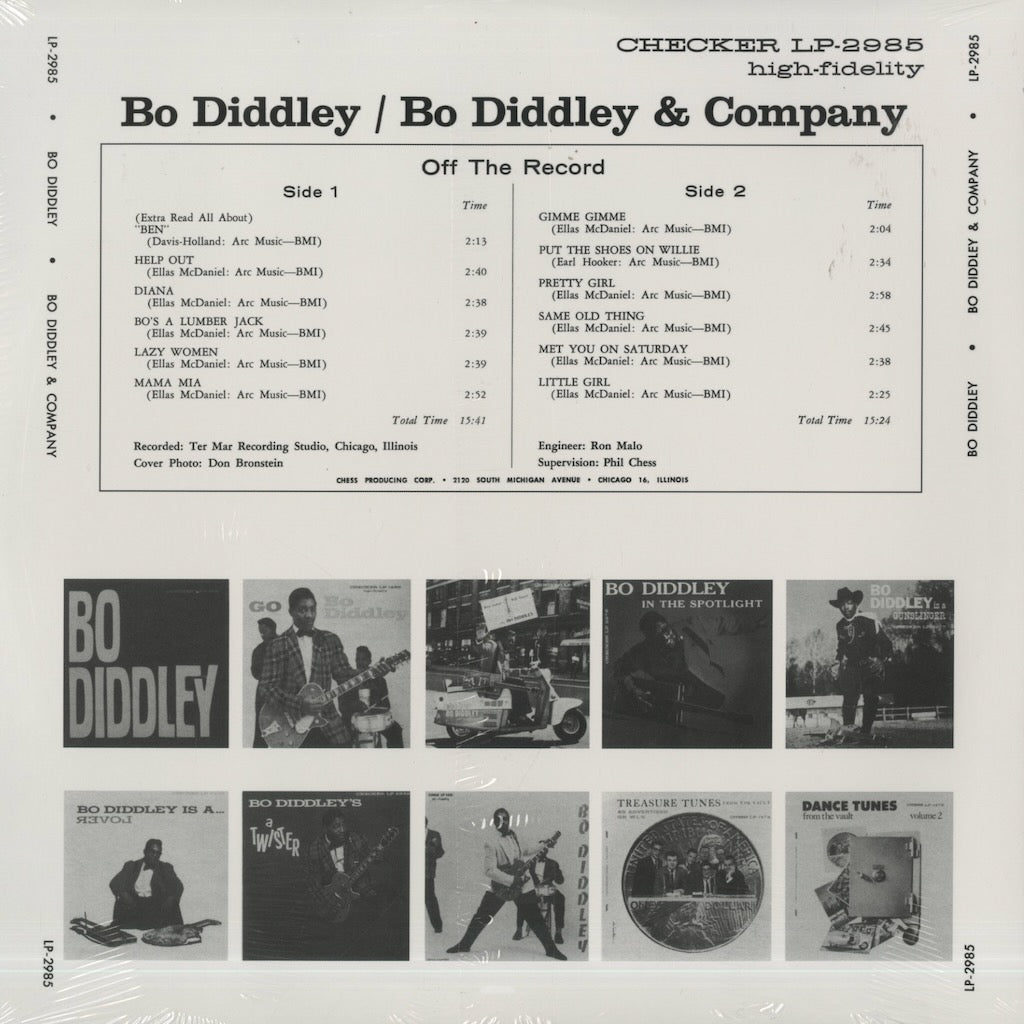 Bo Diddley / ボ・ディドリー / Bo Diddley & Company