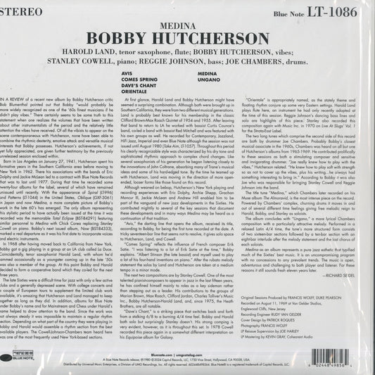 Bobby Hutcherson / ボビー・ハッチャーソン / Medina - 180g (LT-1086)