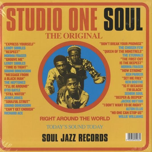 V.A./ Studio One Soul - Ken Boothe / Jackie Mittoo / The Heptones -2LP (SJRLP-466)