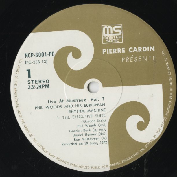 Phil Woods / フィル・ウッズ / Live At Montreux 72 Vol.1 (NCP-8001-PC)