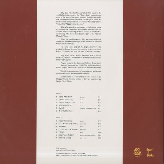 Billy Cole / ビリー・コール / Woman (DBLP-021)