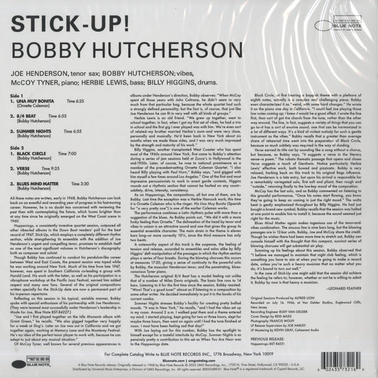 Bobby Hutcherson / ボビー・ハッチャーソン / Stick-Up! - 180g (B0033489-01)
