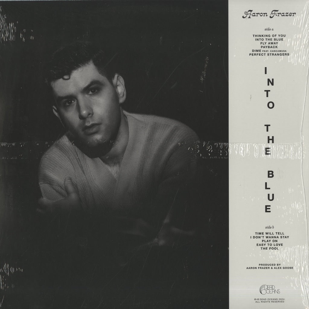 Aaron Frazer - Into The Blue (Frosted Coke Bottle Clear Vinyl) (DOC320) 2024 US Dead Oceans|新品LP back