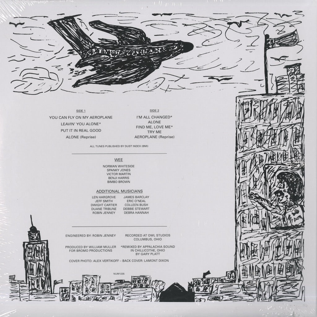 WEE / ウィー / You Can Fly On MY Aeroplane (NUM1235lp)