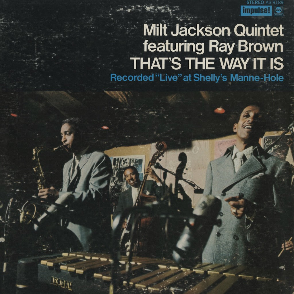 Milt Jackson / ミルト・ジャクソン / That's The Way It Is (AS-9189) – VOXMUSIC WEBSHOP