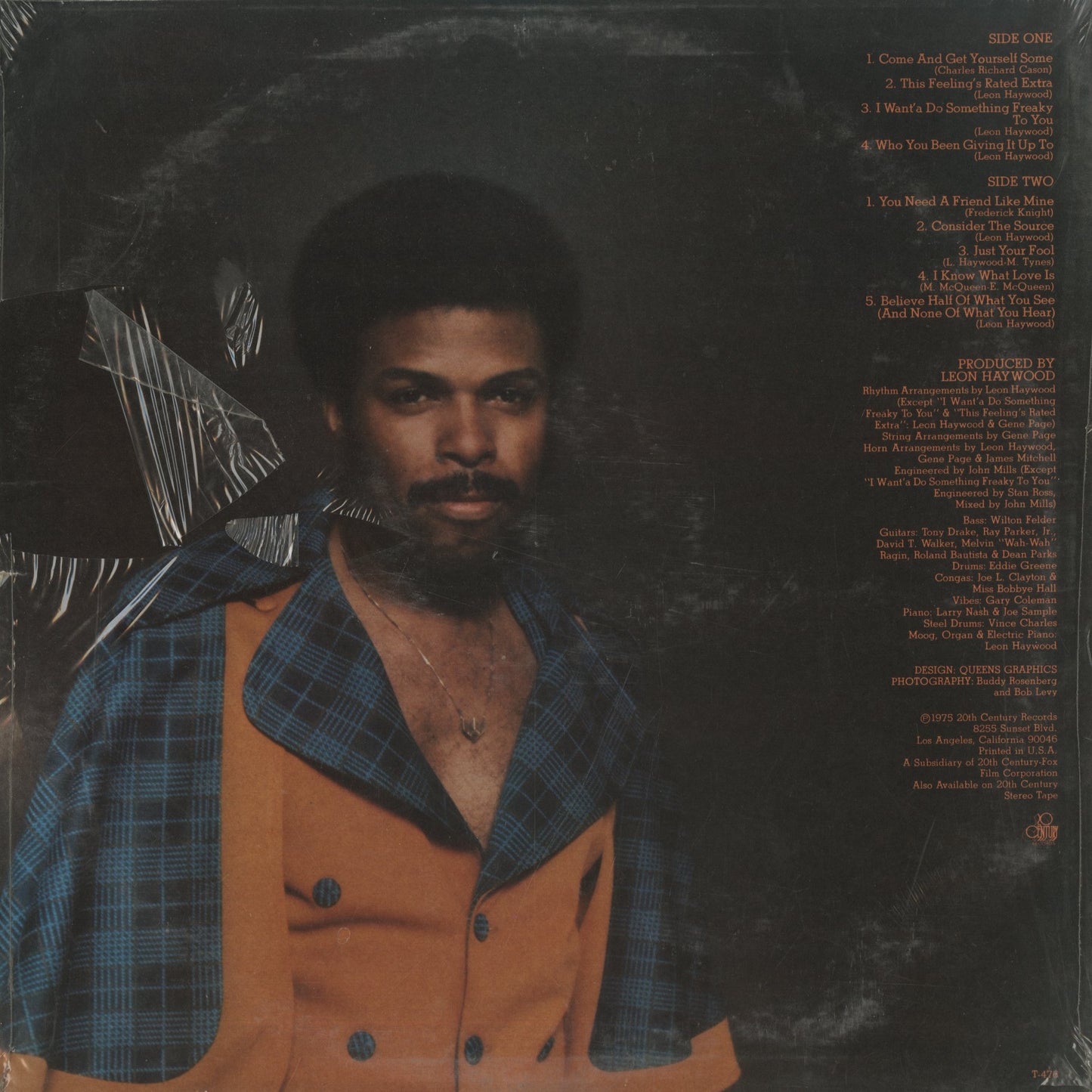 Leon Haywood / レオン・ヘイウッド / Come And Get Yourself Some (T-476)