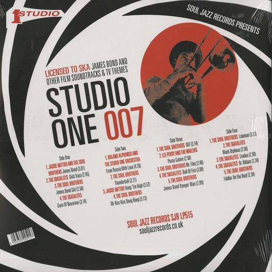 V.A. - Studio One 007 - Licensed To Ska (SJR-LP515) 2023 UK Soul Jazz Records|新品LP back