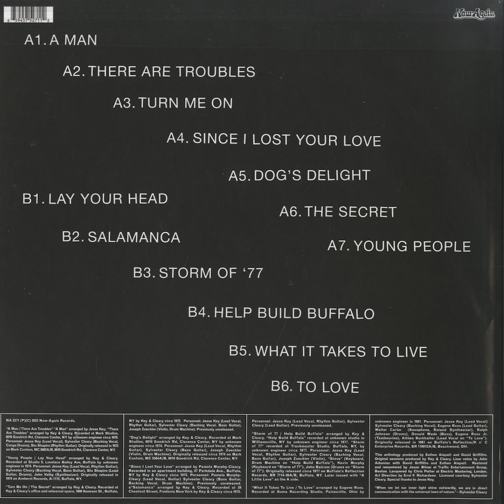 Key & Cleary / キー&クリアリー / Love Is The Way (NA5271)