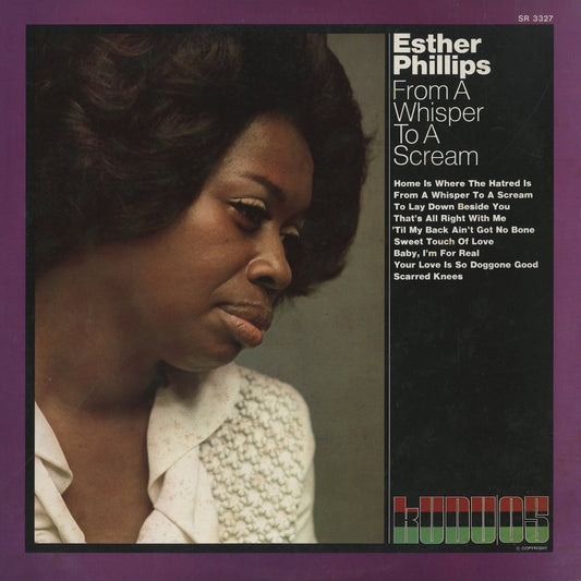 Esther Phillips / エスター・フィリップス / From A Whisper To A Scream (SR3327)