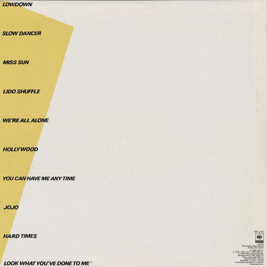 Boz Scaggs / ボス・スキャッグス / Hits! (25AP 1945)