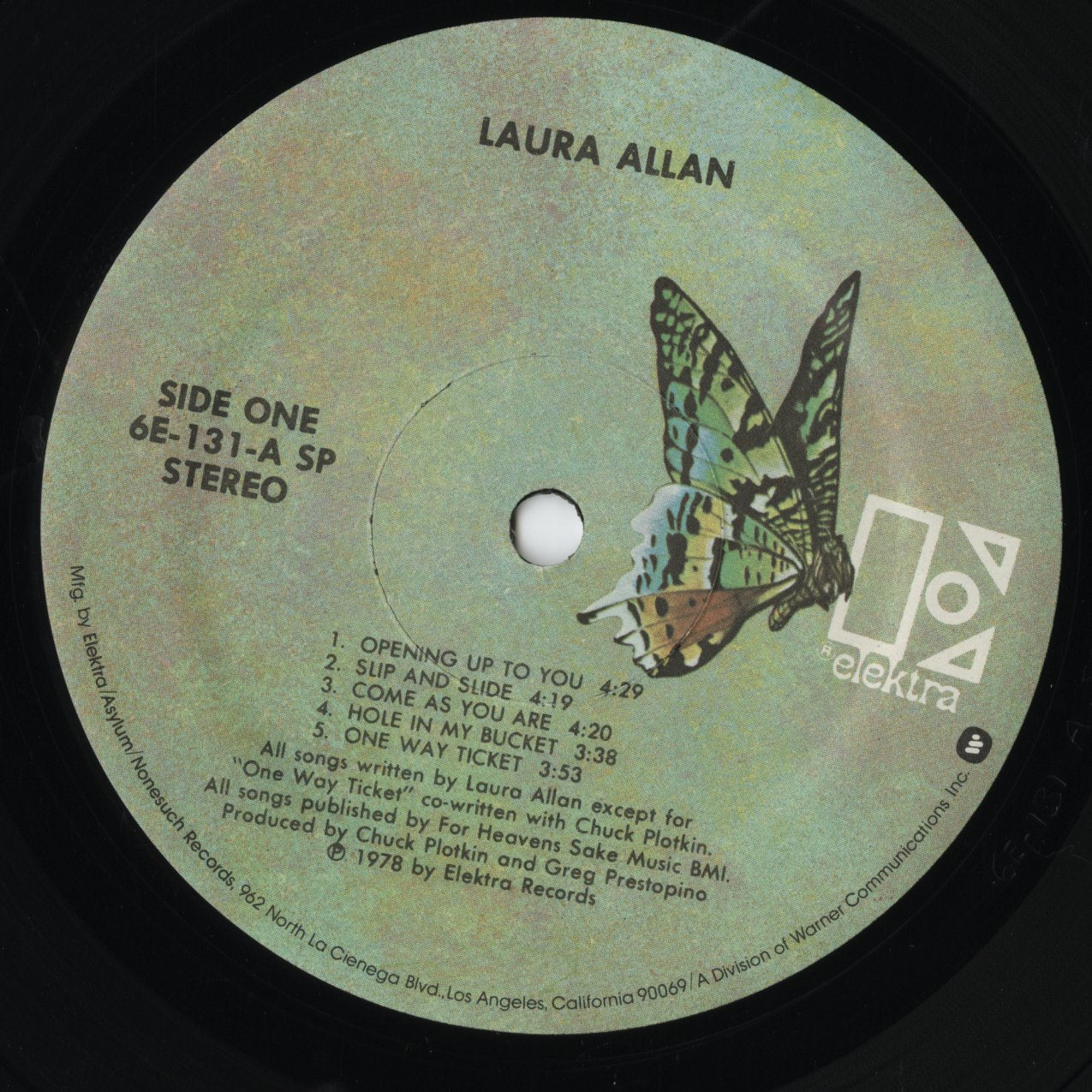 Laura Allan / ローラ・アラン (1978) (6E-131) USオリジナル盤・シュリンク入り美品
