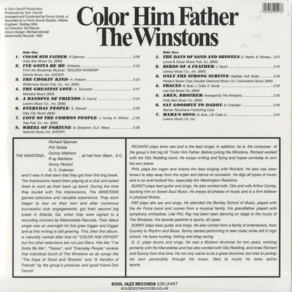 The Winstons / ウィンストンズ / Color Him Father (SJR LP497)