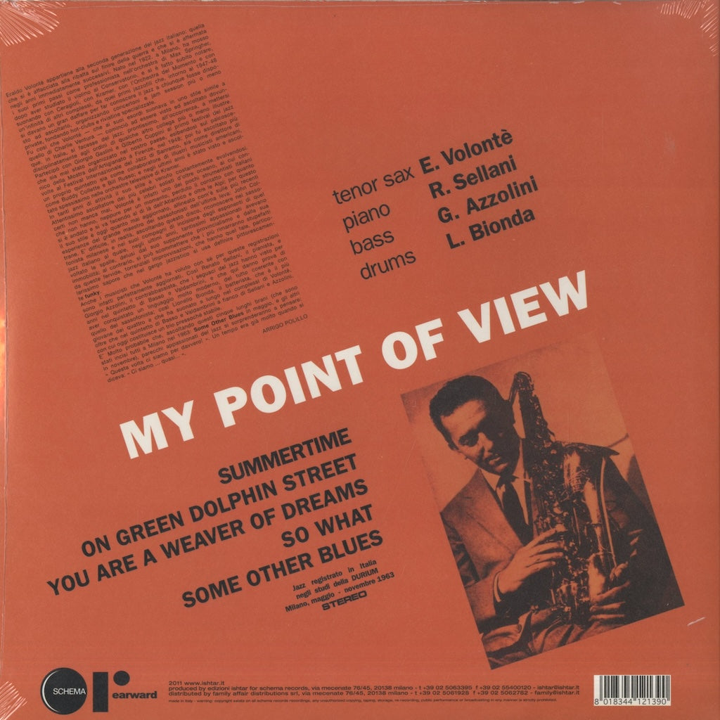 Eraldo Volonte / エラルド・ヴォロンテ / My Point Of View (RW139LP)