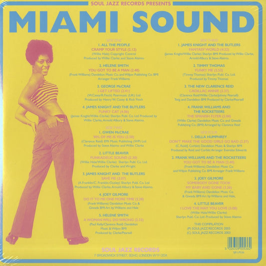 V.A./ Miami Sound - Rare Funk & Soul From Florida 1967-1974 -2LP (SJR LP536)
