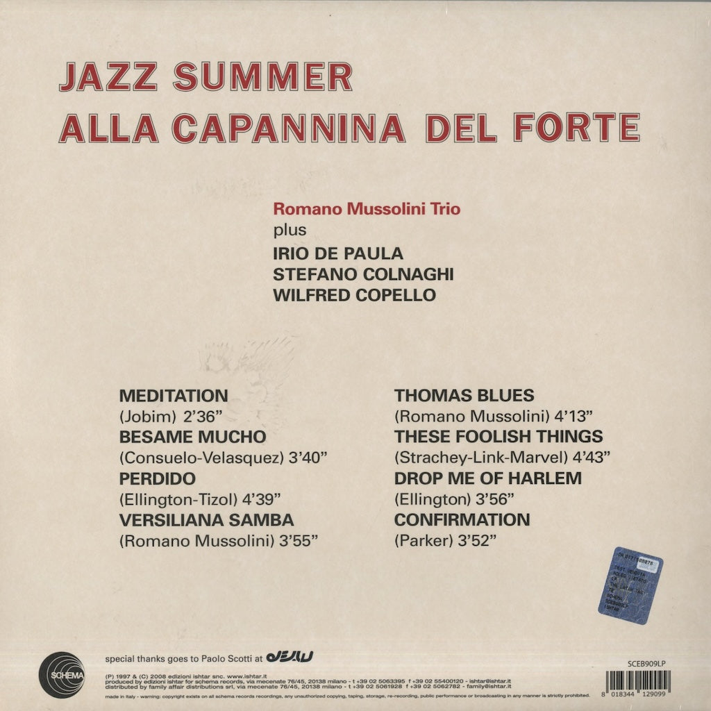 Romano Mussolini / ロマーノ・ムッソリーニ / The Latin Taste (SCEB909LP)