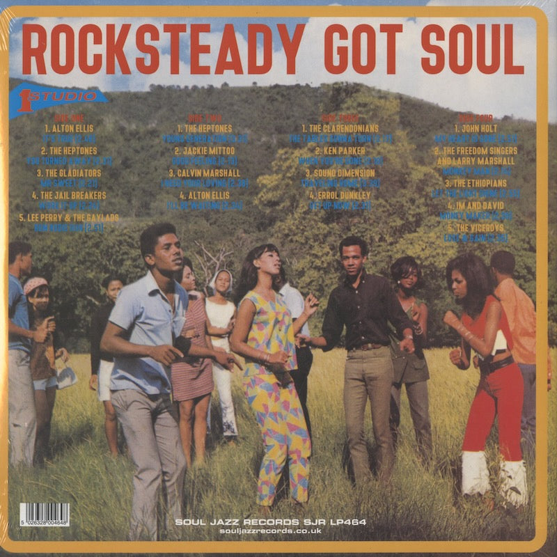 V.A./ Rock Steady Got Soul - Alton Ellis , The Heptones , Jackie Mittoo etc. -2LP (SJR LP464)
