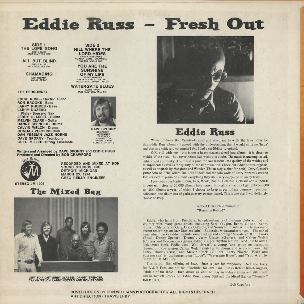 Eddie Russ / エディ・ラス / Fresh Out (JMLP1004)