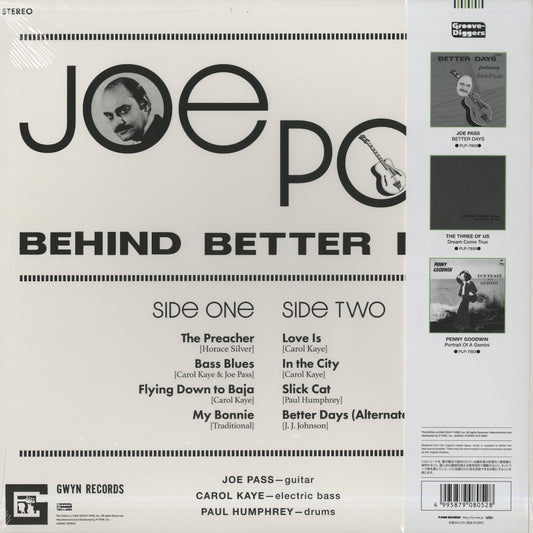 Joe Pass / ジョー・パス / Behind Better Days (PLP8052)