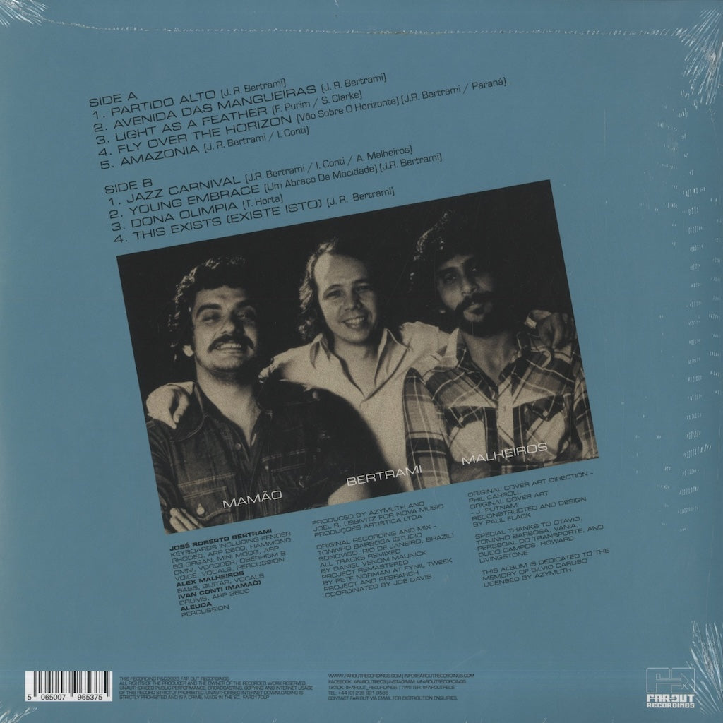 Azymuth / アジムス / Light As A Feather (FARO170LP)