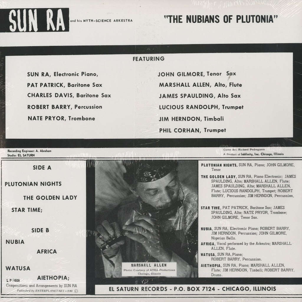 Sun Ra / サン・ラ / The Nubians Of Plutonia