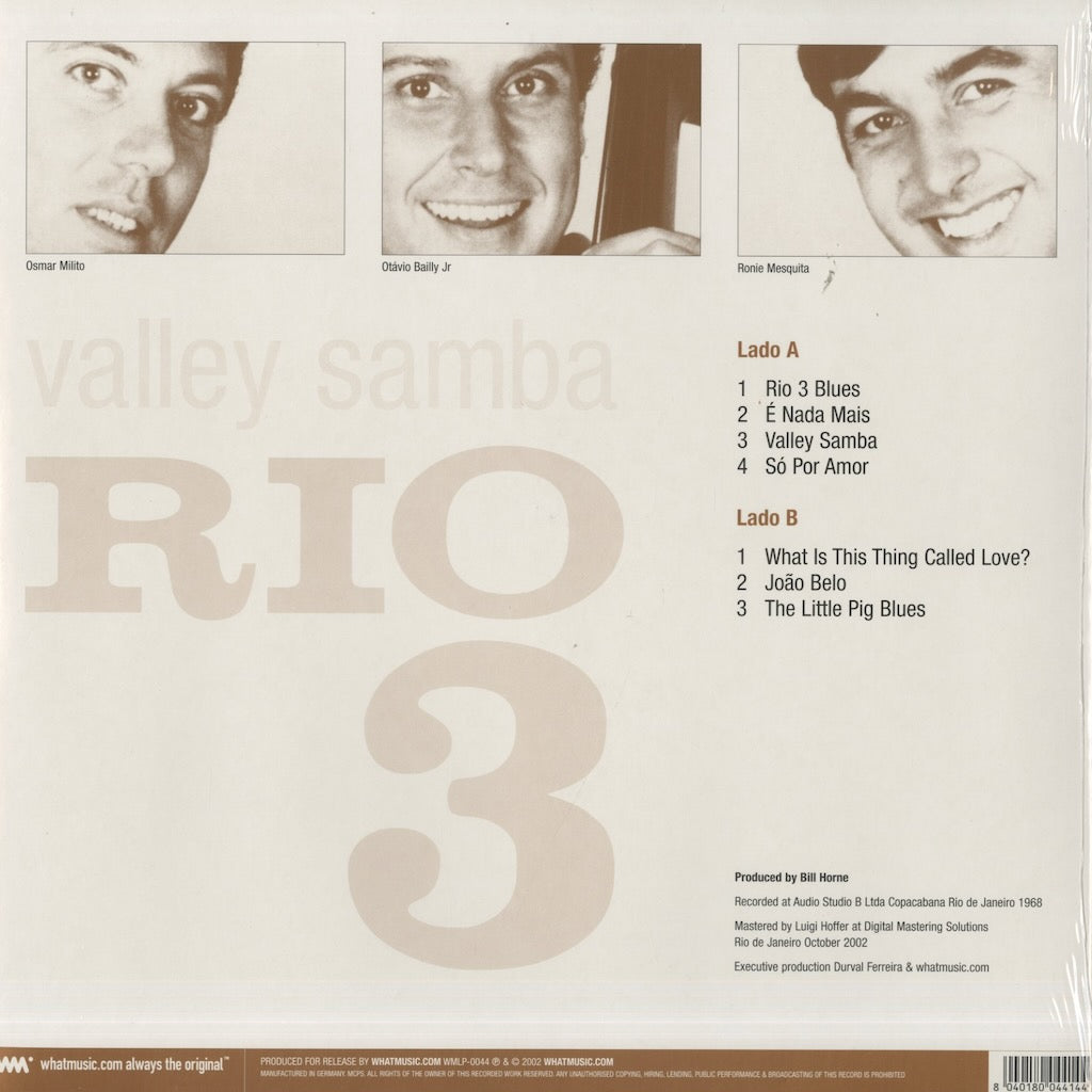 Rio 3 / リオ・トリオ / Valley Samba (WMLP0044)