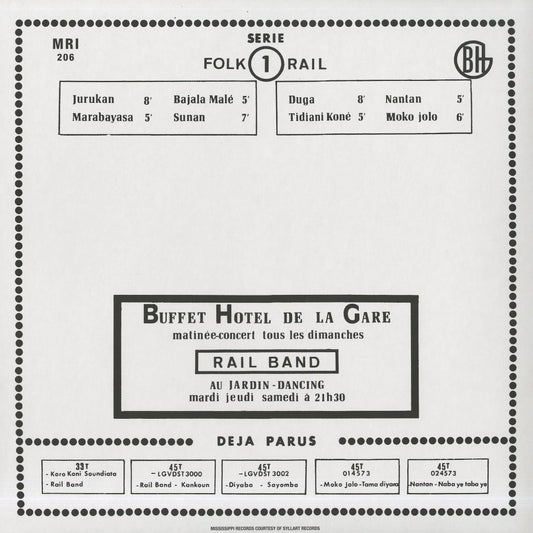 Rail Band / Buffet Hotel De La Gare (MRI206)