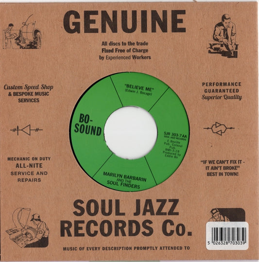 Marilyn Barbarin And The Soul Finders / マリリン・バーバリン / Reborn / Believe Me -7 (SJR303-7)