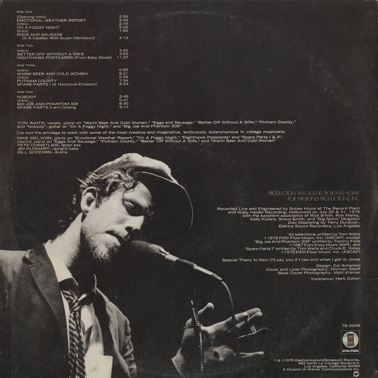 Tom Waits / トム・ウェイツ / Nighthawks At The Dinner (7E-2008)