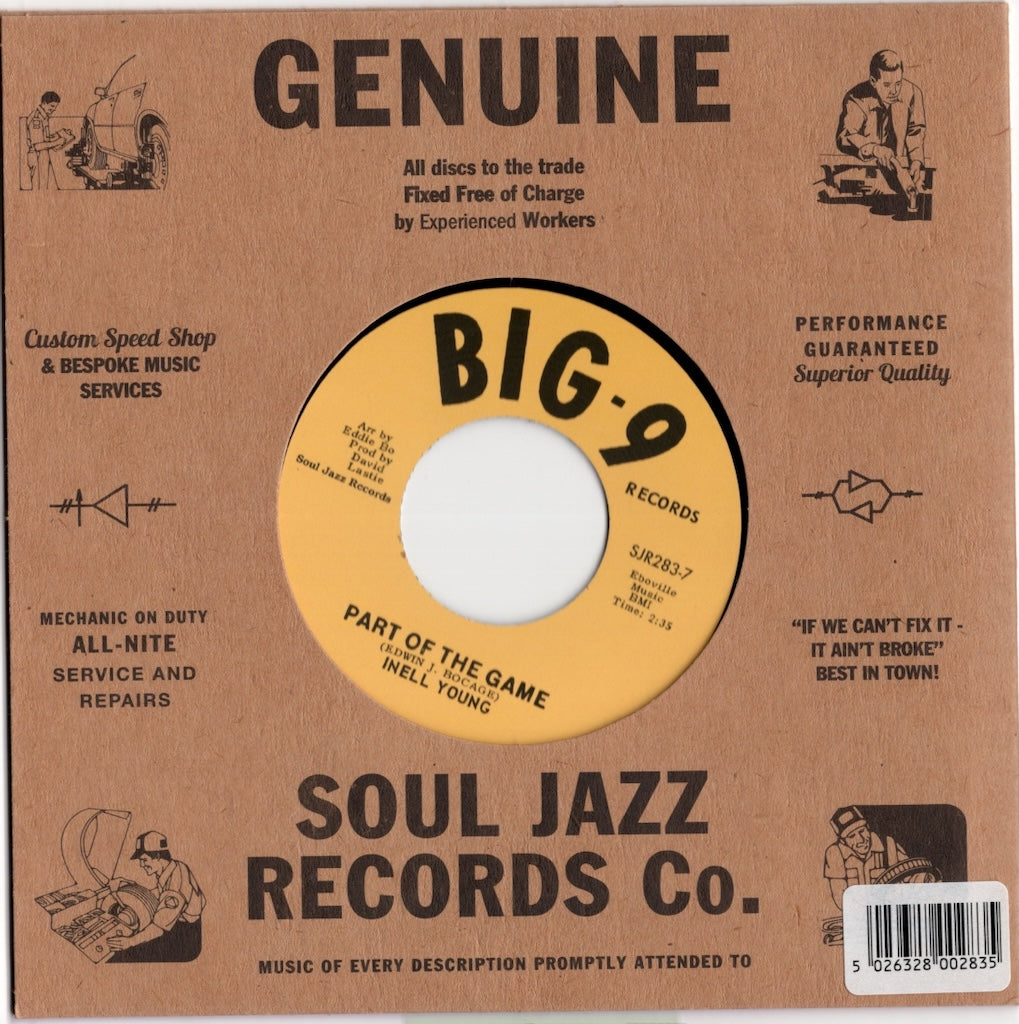 Inell Young / イネル・ヤング / The Next Ball Game / Part Of The Game -7” (SJR283-7)