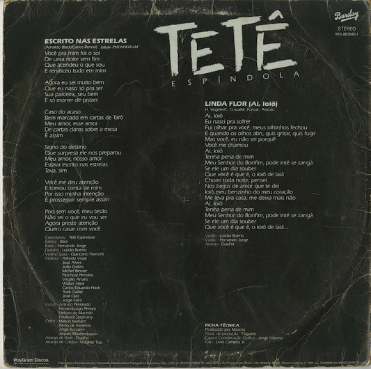 Tete Espindola / Escrito Nas Estrelas (883 545-1)
