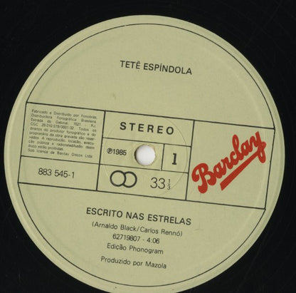 Tete Espindola / Escrito Nas Estrelas (883 545-1)