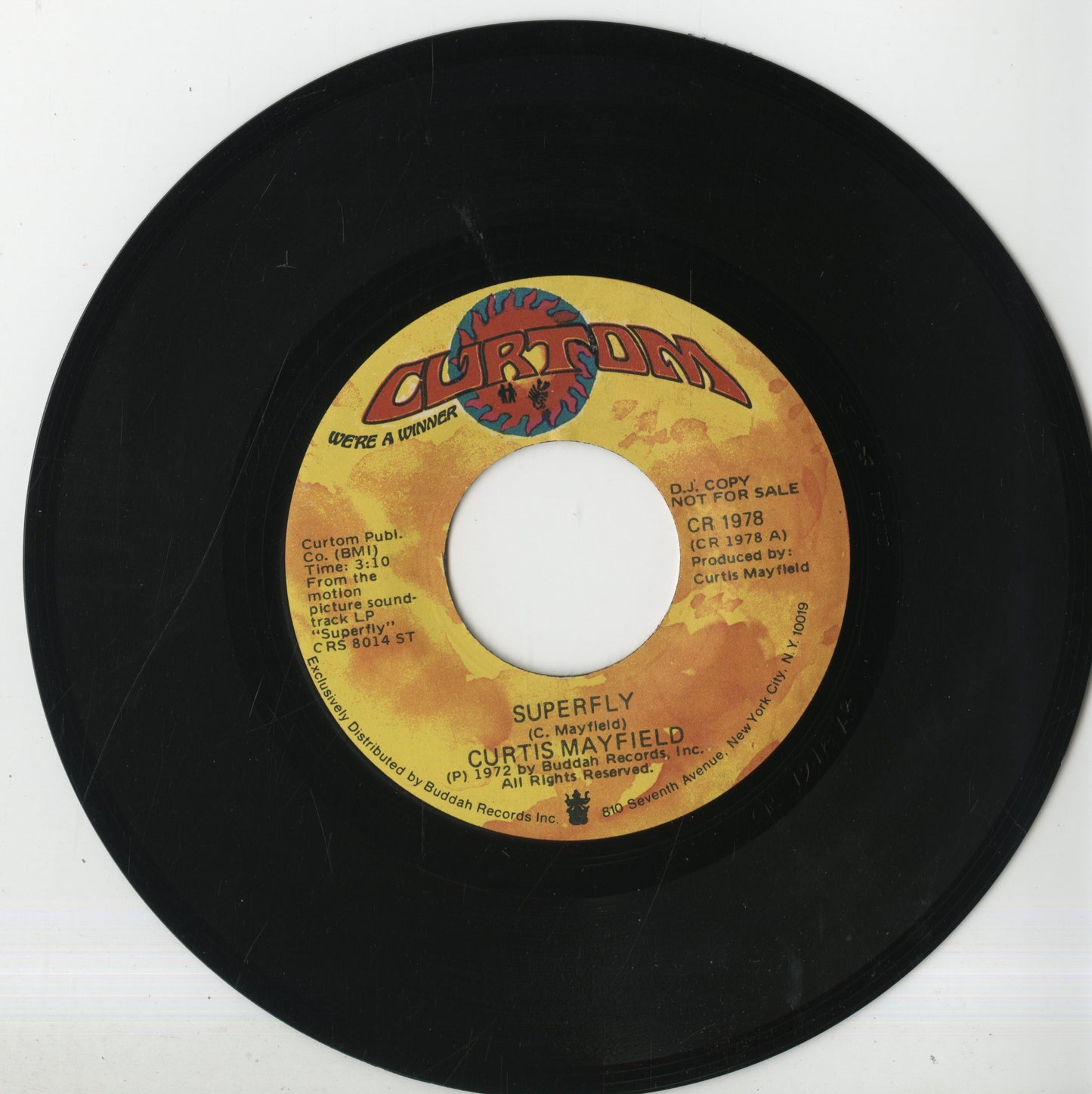 Curtis Mayfield / カーティス・メイフィールド / Superfly -7 (CR1978)