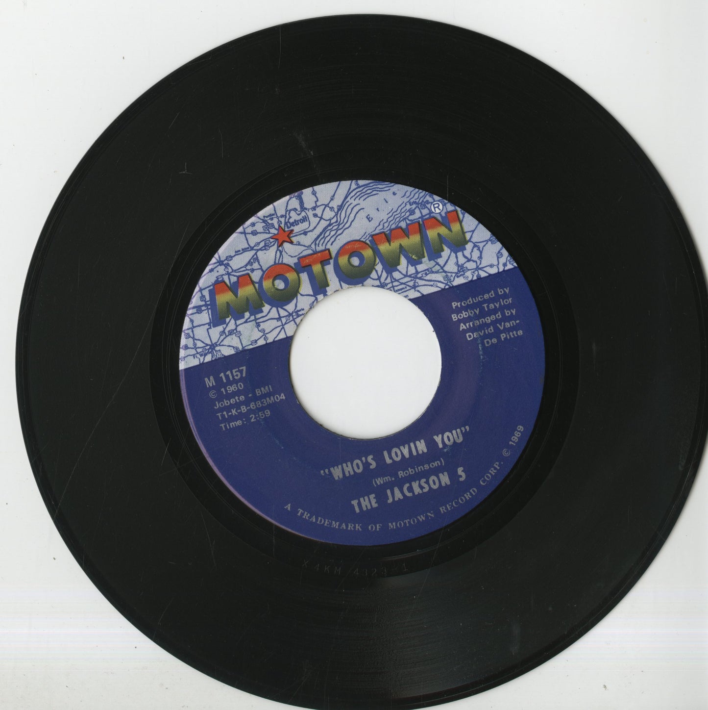 Jackson 5 / ジャクソン5 / I Want You Back / Who's Lovin You -7 (M 1157)