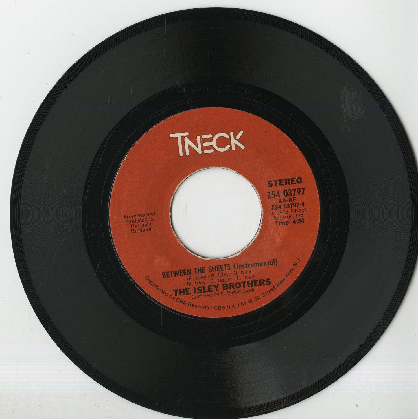 The Isley Brothers / アイズレー・ブラザーズ / Between The Sheets -7 (ZS4 03797)