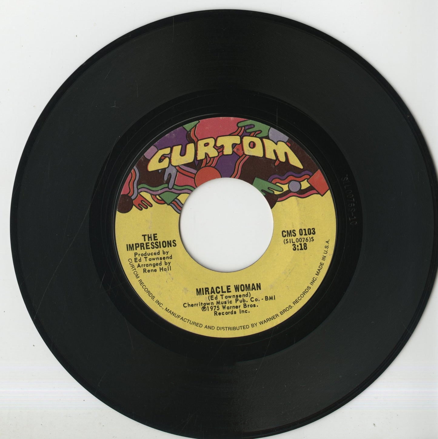 The Impressions / インプレッションズ / Sooner Or Later -7 (CMS 0103)