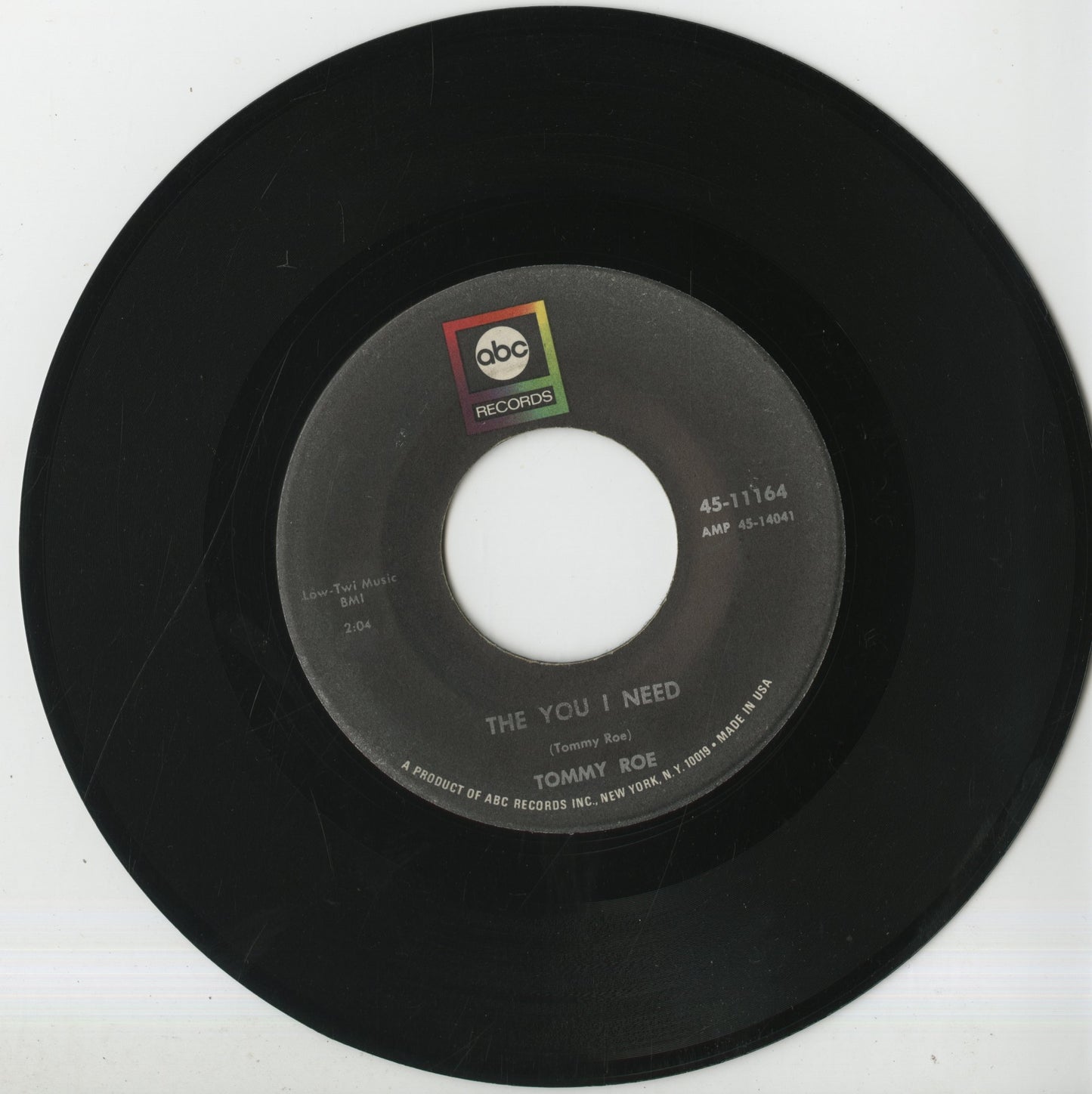 Tommy Roe / トミー・ロー / Dizzy / The You I Need -7 (45-11164)